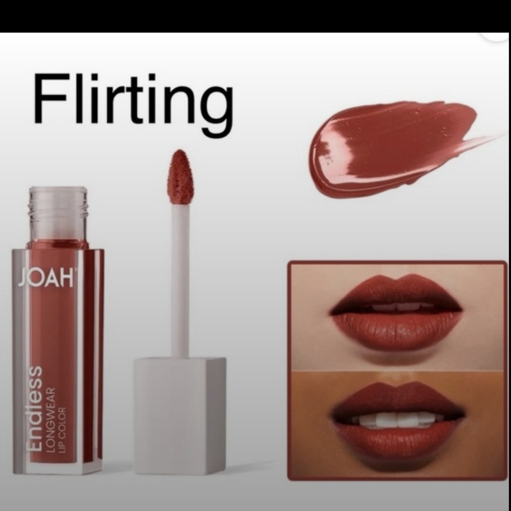 Joah Endless Lipstick Collection - Red, Pink, Brown Shades (Flirting)